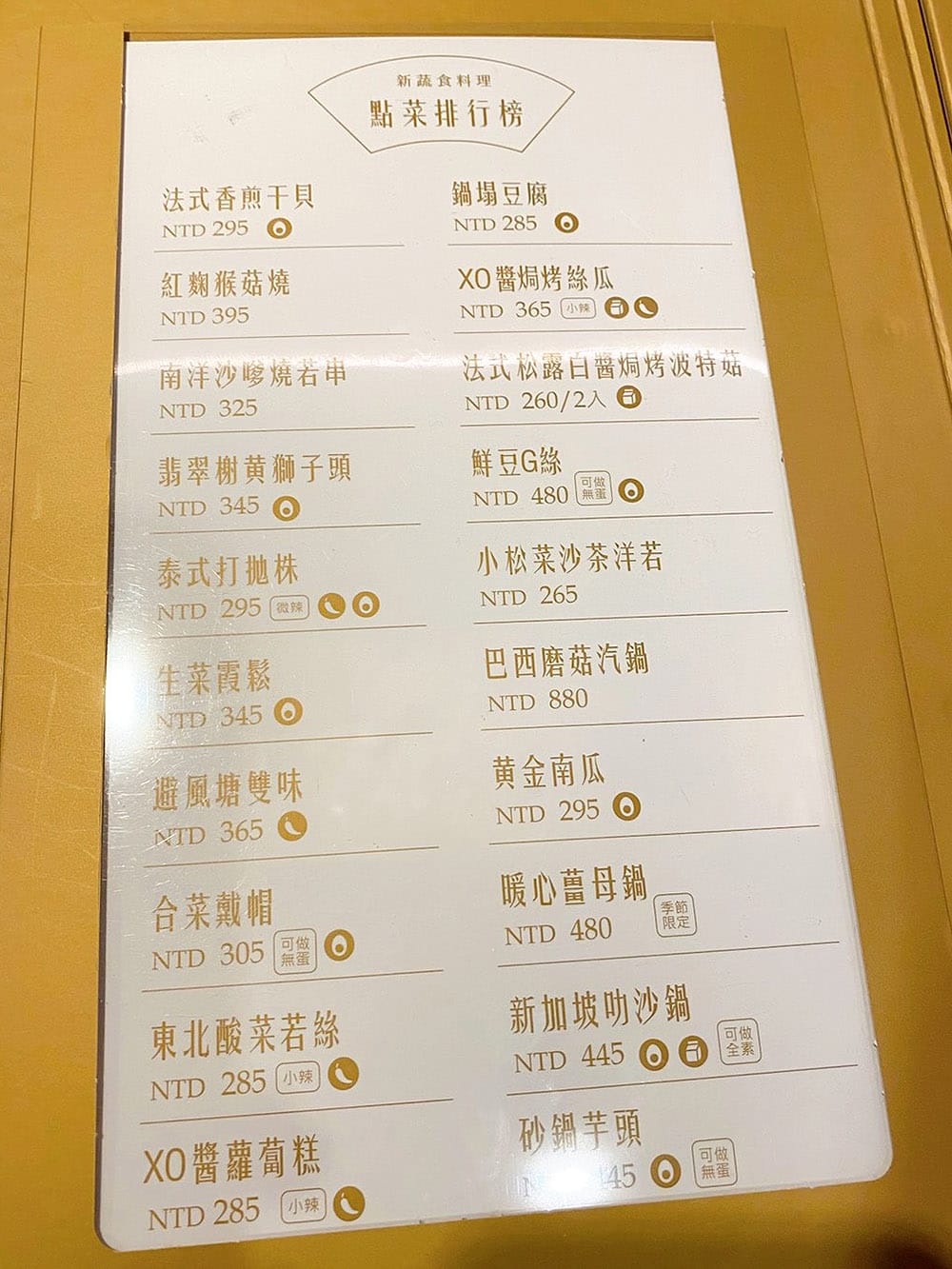 [台北] 一桌美食滿滿享受｜北平金廚新蔬食料理 創意料理｜天母