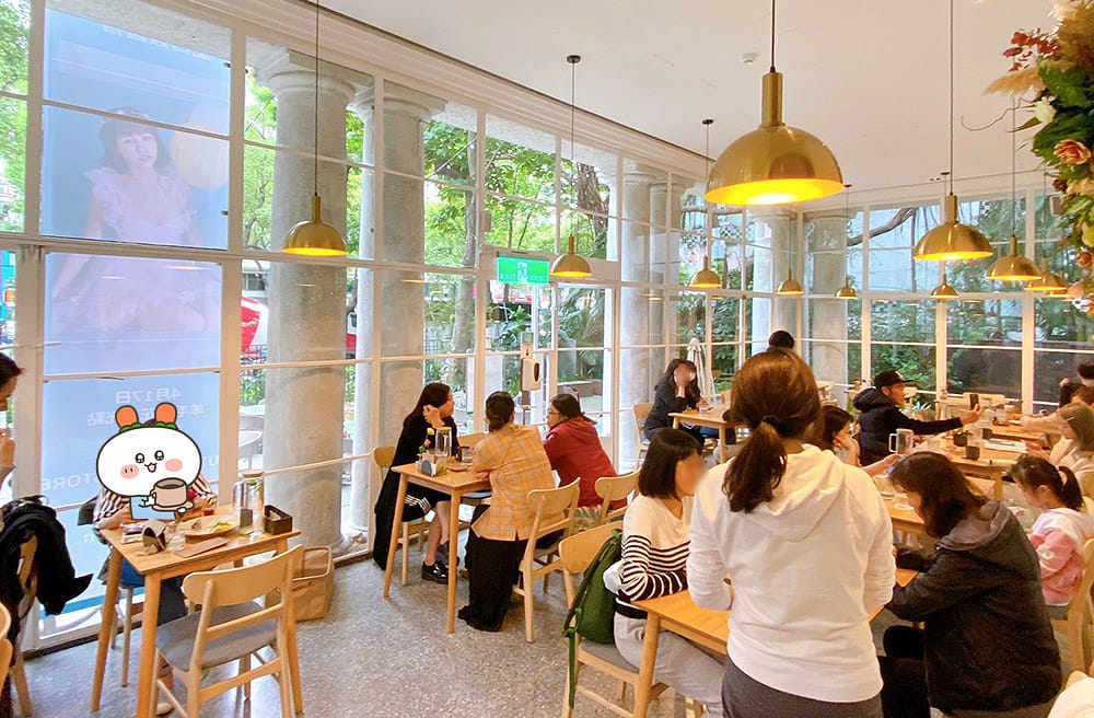 [台北] 都市中的小森林｜羊毛與花 ‧ 光點｜絕美玻璃屋咖啡廳