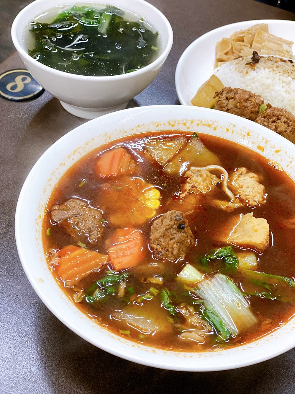 [新北] 幸福就是吃飽飽！素還真素食館｜三重美食 (已歇業