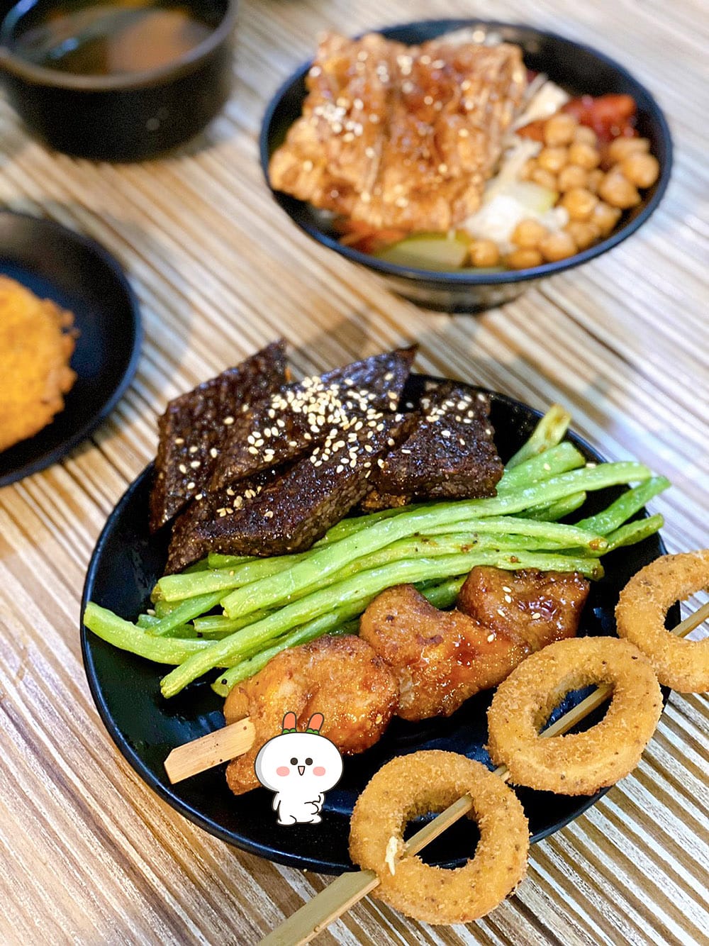 [台北] 人氣素食日式燒烤 定食，圓蔬食堂｜晴光商圈美食 (遷移合併