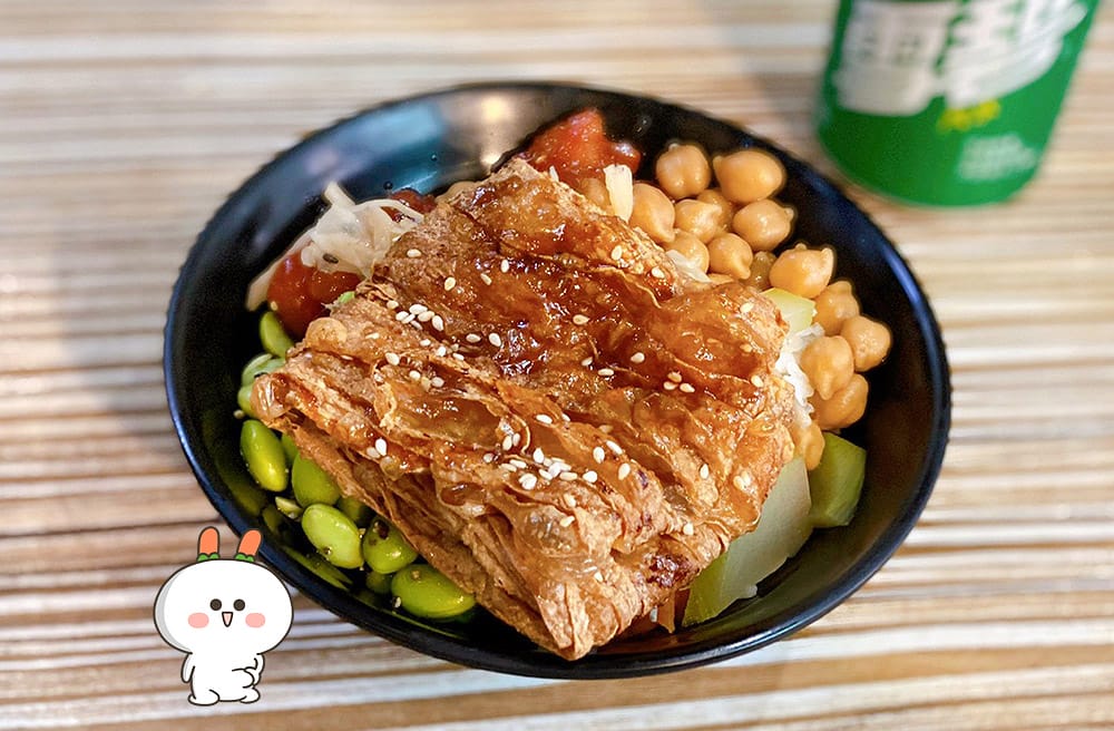 [台北] 人氣素食日式燒烤 定食，圓蔬食堂｜晴光商圈美食 (遷移合併