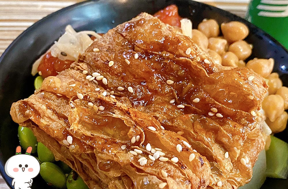 [台北] 人氣素食日式燒烤 定食，圓蔬食堂｜晴光商圈美食 (遷移合併