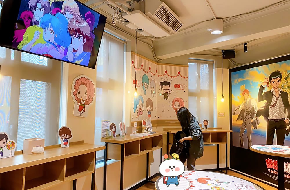 [台北] animate cafe 安利美特咖啡「幽遊白書」台北北門店