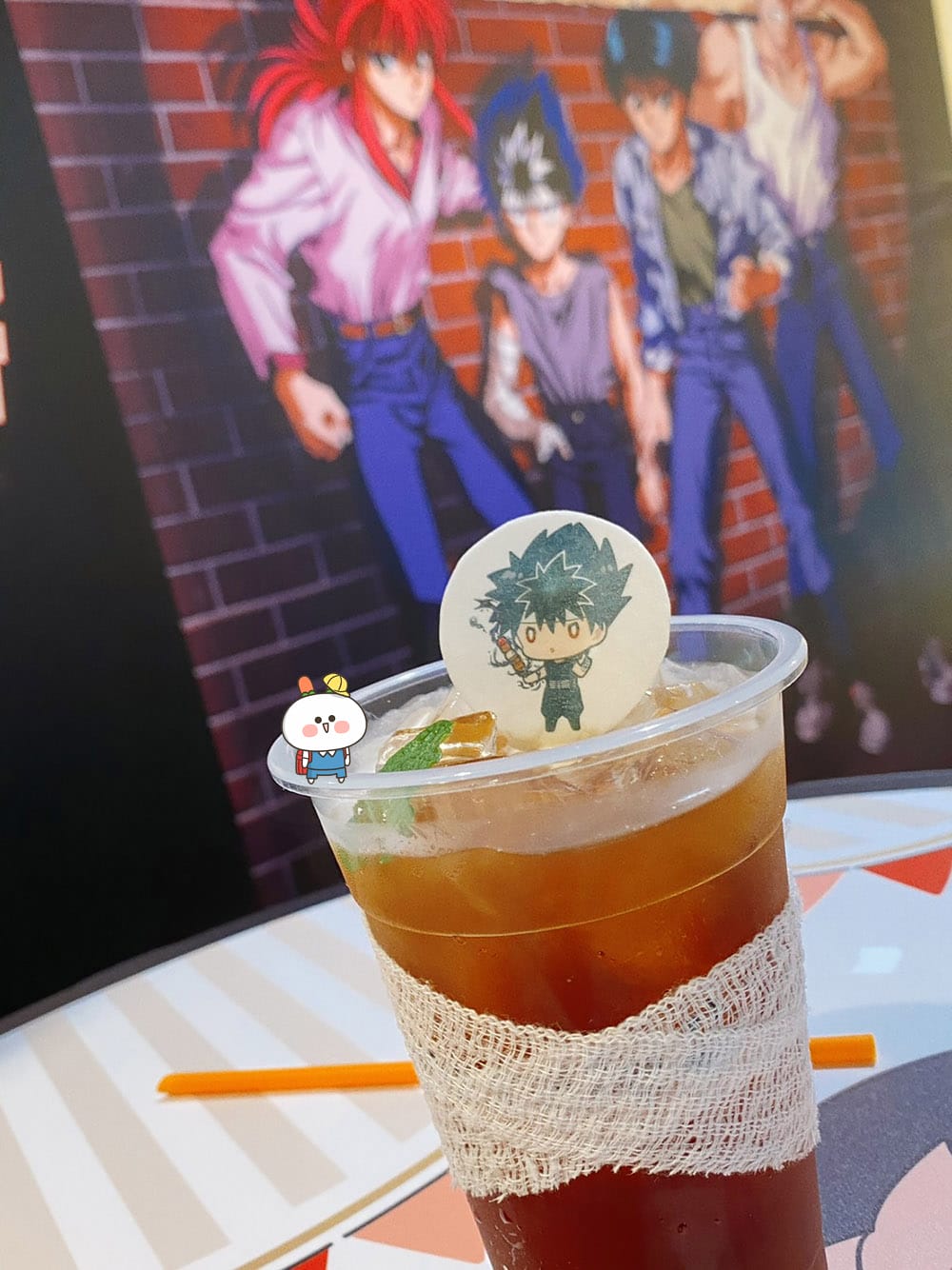 [台北] animate cafe 安利美特咖啡「幽遊白書」台北北門店