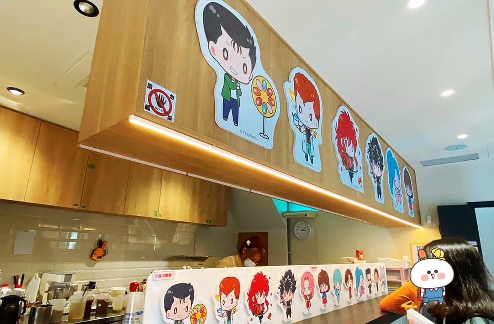 [台北] animate cafe 安利美特咖啡「幽遊白書」台北北門店