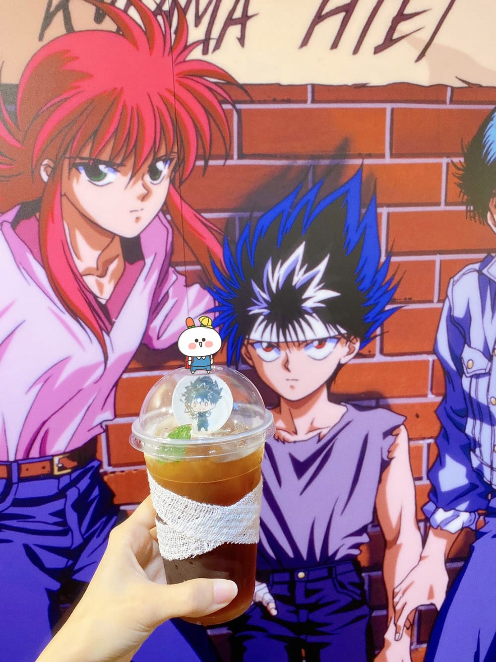 [台北] animate cafe 安利美特咖啡「幽遊白書」台北北門店