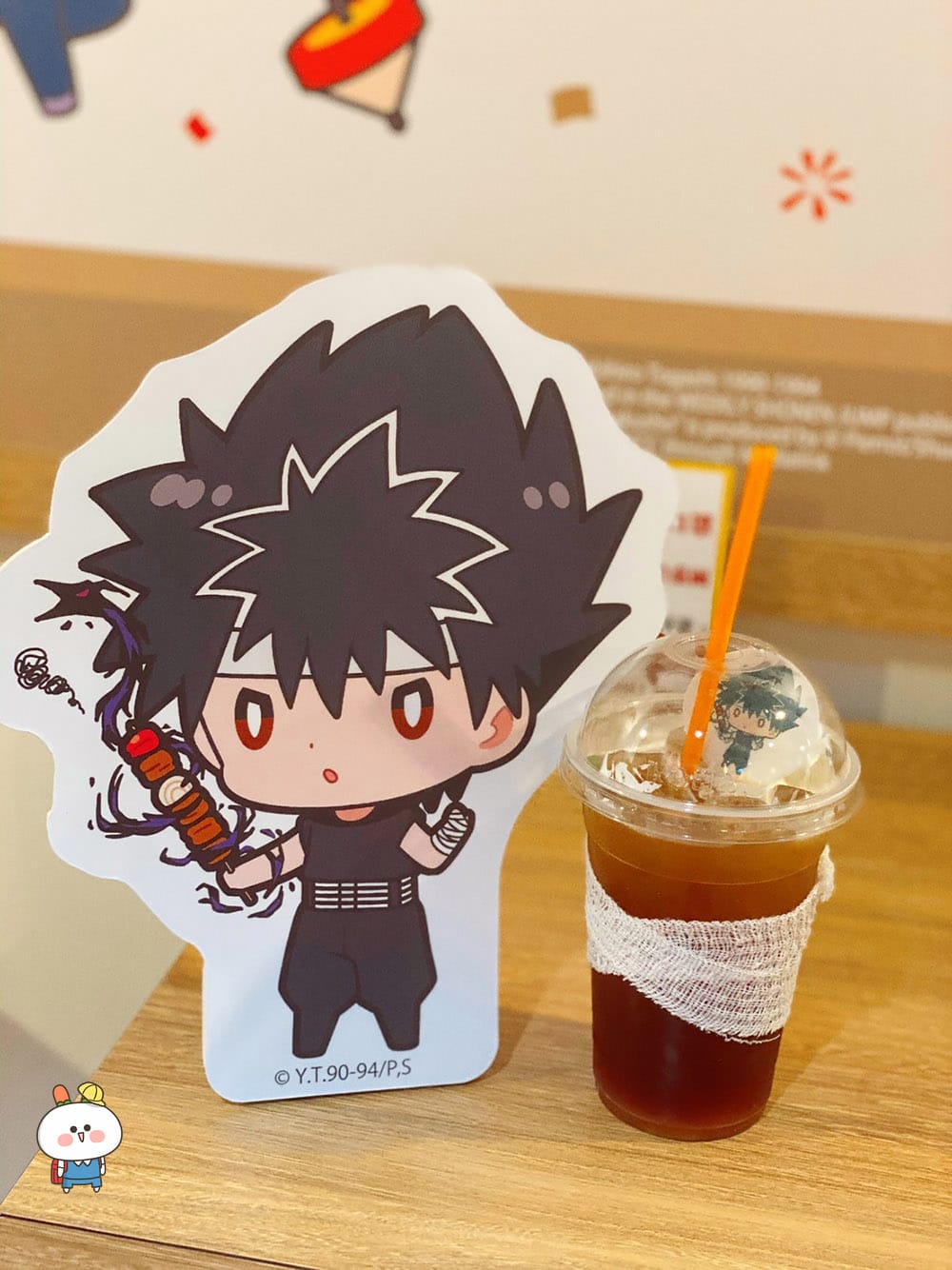 [台北] animate cafe 安利美特咖啡「幽遊白書」台北北門店