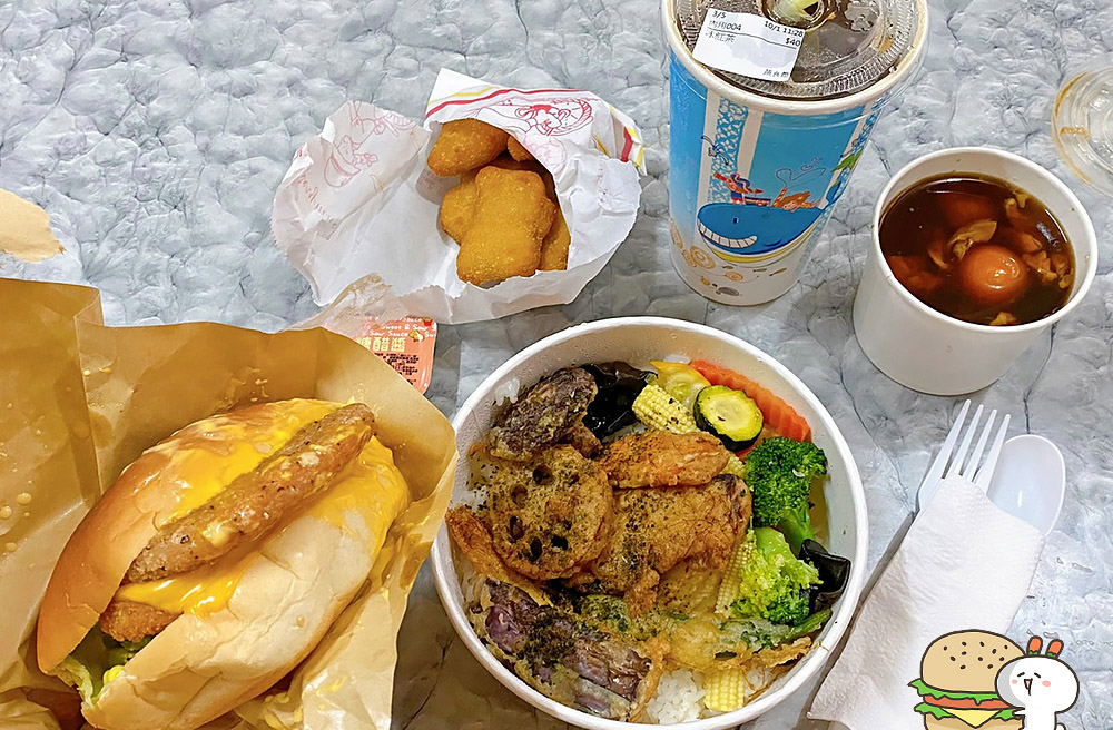 [台北] 天母商圈 蔬食趣｜未來肉堡與日式丼飯的異國滋味