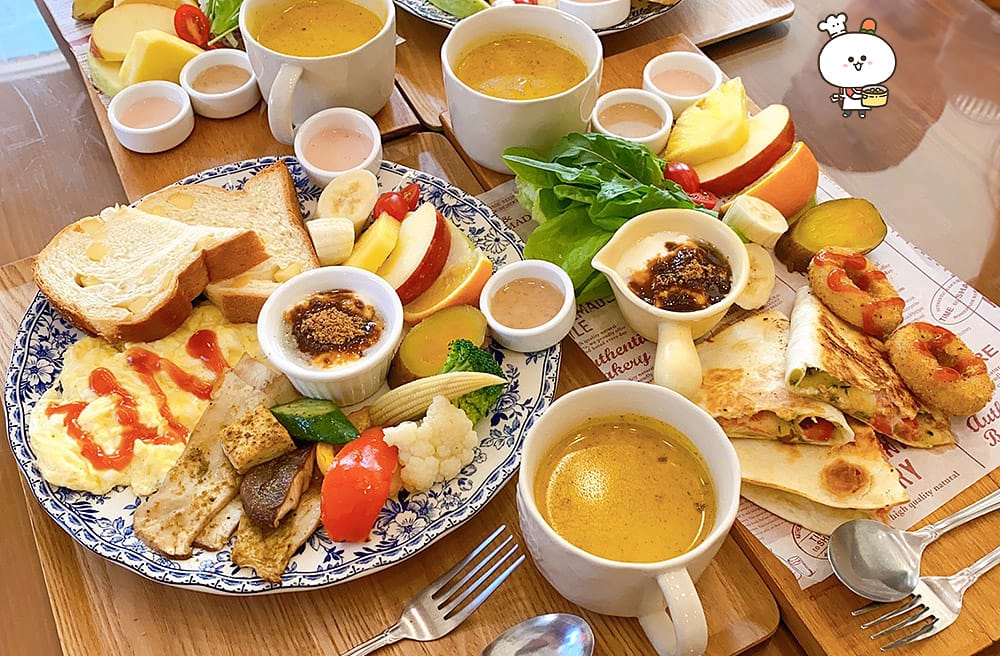 [台南] 小鹿日嚐子ジカ日替｜從胃裡暖到心裡的蔬食早午餐｜zakka雜貨
