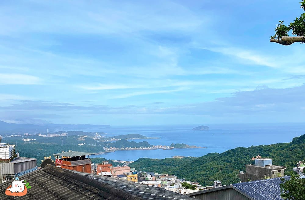 [新北住宿] 九份小町民宿｜眺望山海景小陽台，日式蔬食早餐