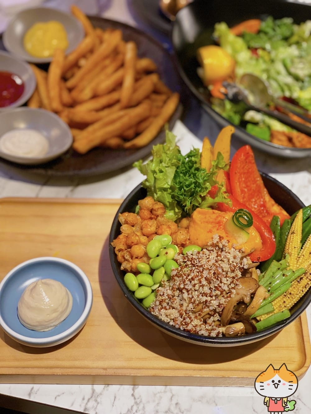 [台北] 最開心的星期一！滿心期待的蔬慕午餐｜京站蔬食