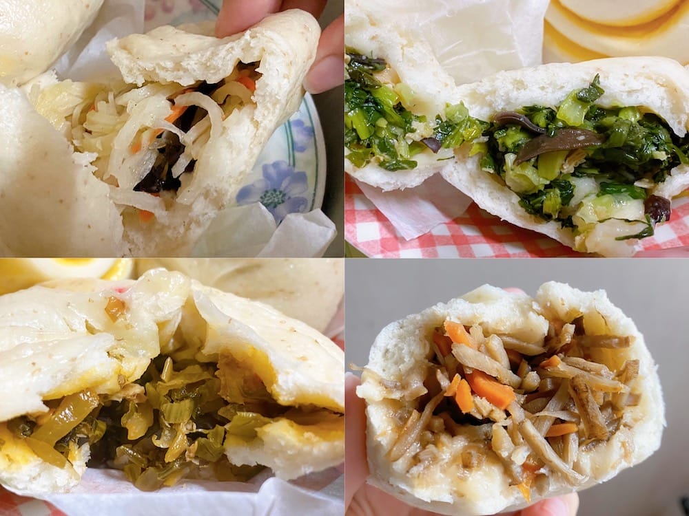 [新北] 素包子也可以很豐富！路貴人素食包子饅頭，老麵包子皮薄餡多