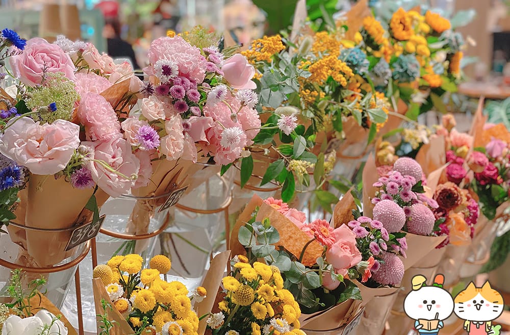 [台北] 品味浪漫下午茶「花意空間FlowerSpace」融合花香與甜美滋味｜京站門市