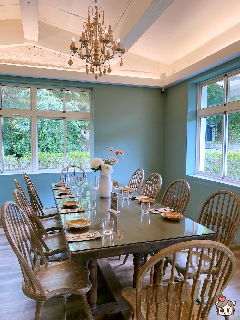 [台北] Happy Bird快樂鳥蔬食餐廳 地中海料理｜陽明山綠色草皮 美軍舊宿舍 (已歇業