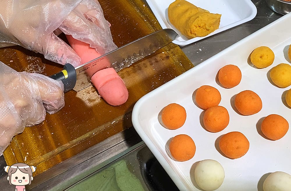 影音｜不知道怎麼做湯圓？冬至DIY彩色湯圓！馬鈴薯 地瓜 草莓口味｜動畫