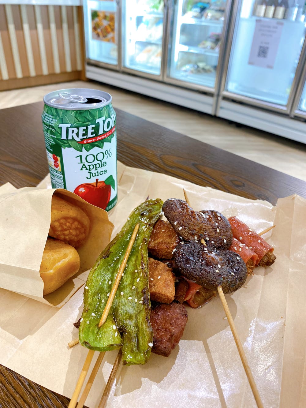 [新北] 蔬一十五 蔬食炸烤｜靜謐空間裡的簡約午餐，蔬食燒烤