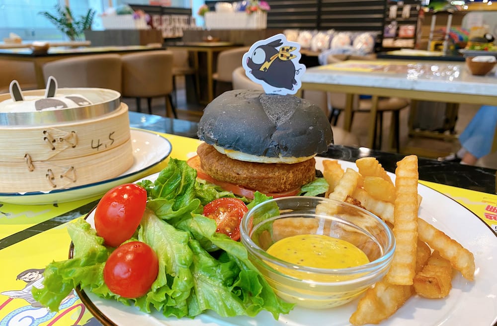 [台北] 亂馬1/2 主題咖啡廳｜MyAnime Café 滿滿回憶的動漫主題餐廳｜蔬食