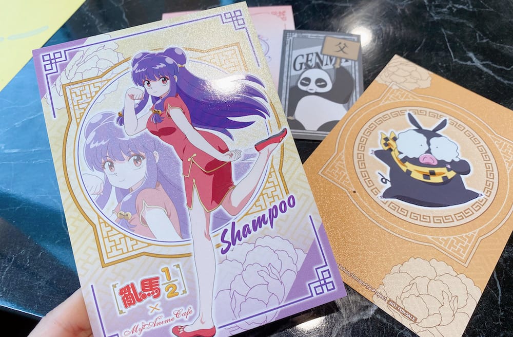 [台北] 亂馬1/2 主題咖啡廳｜MyAnime Café 滿滿回憶的動漫主題餐廳｜蔬食