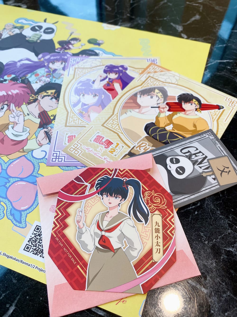 [台北] 亂馬1/2 主題咖啡廳｜MyAnime Café 滿滿回憶的動漫主題餐廳｜蔬食