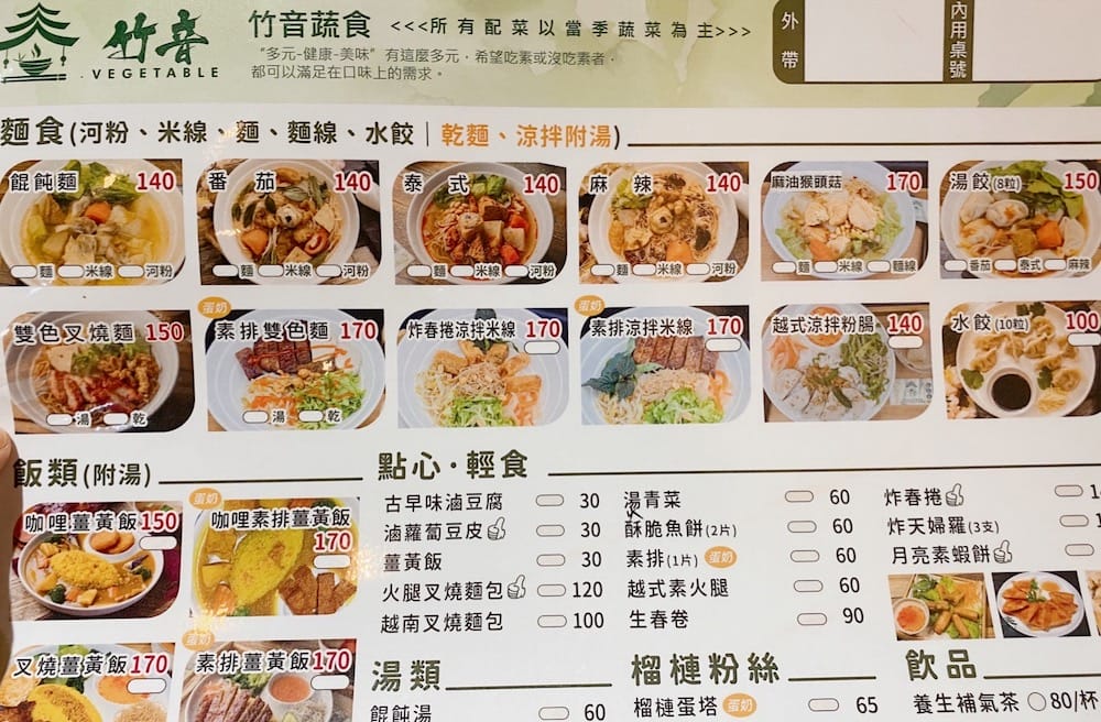 [桃園] 蔬食吃飽飽，「竹音創意越式蔬食料理」的越式風味午餐