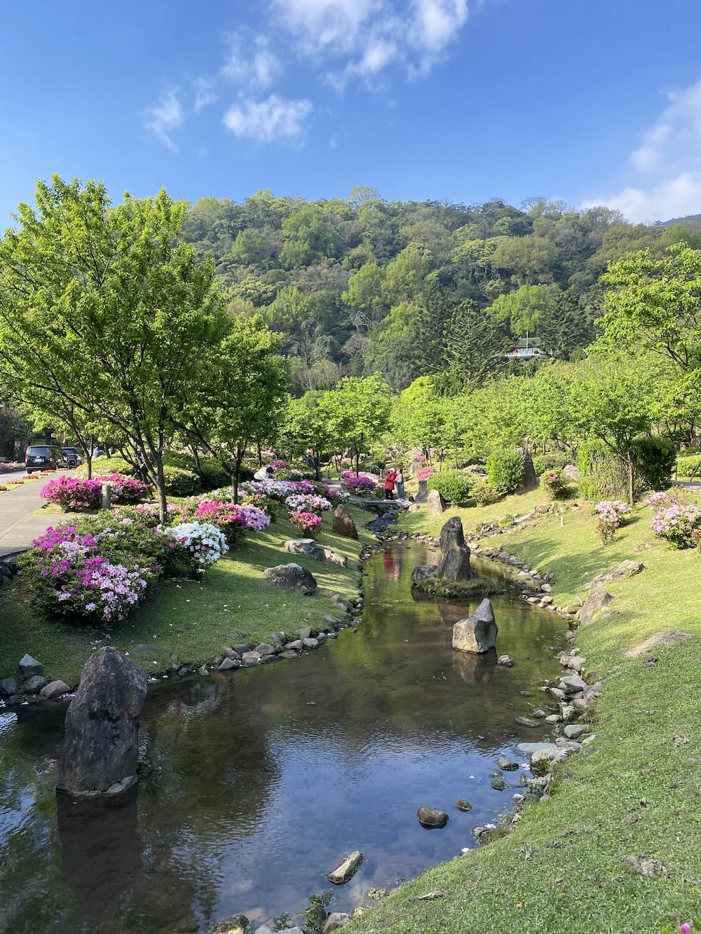 [台北] 說走就走！陽明山「天氣好的話」咖啡店｜大屯瀑布，一點點的暈車