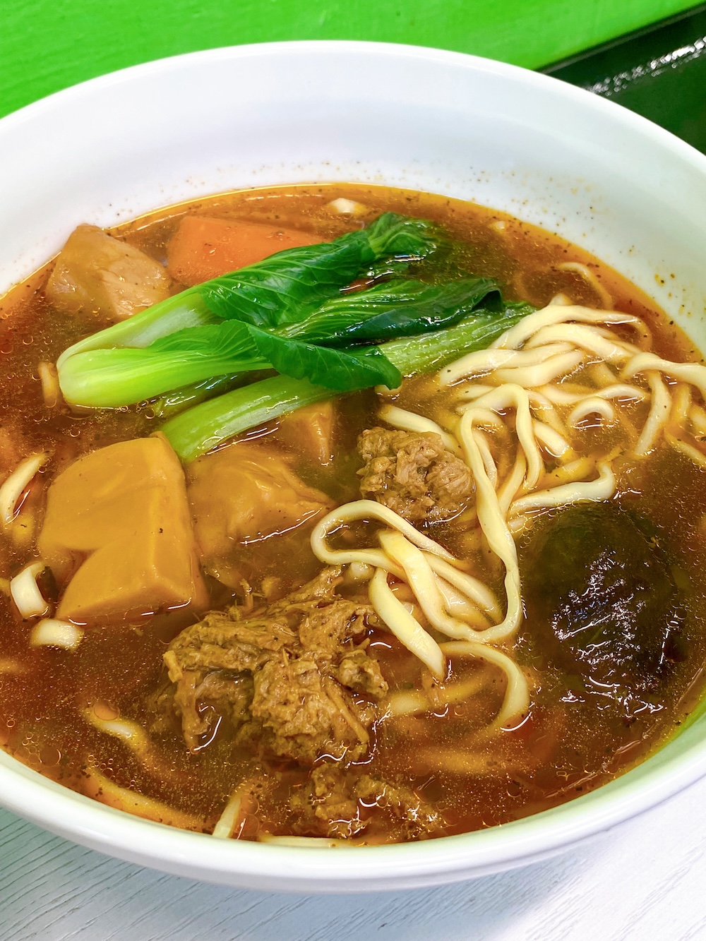 [台北] 蔬葉無敵家｜西門町逛街順路吃，紅燒牛肉麵湯頭超讚
